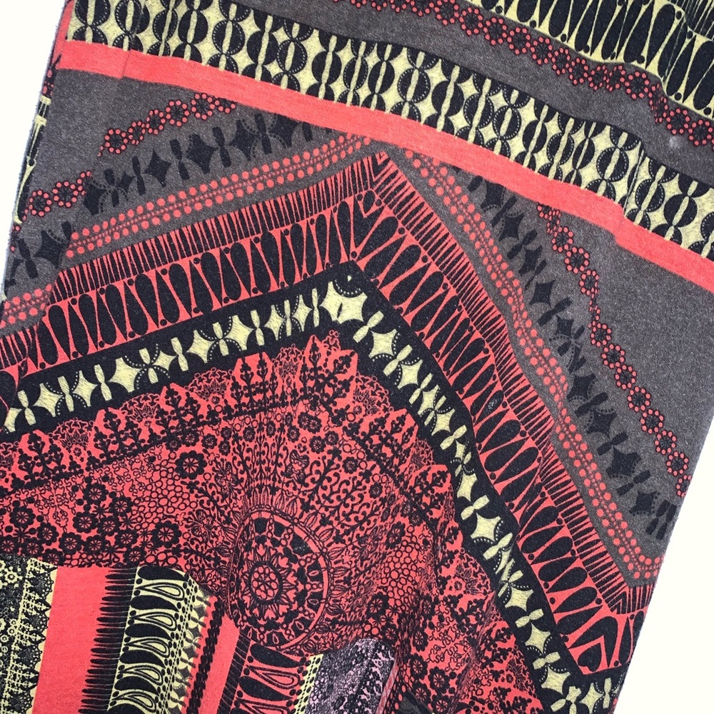 Ambiance Apparel Patterned Long Skirt